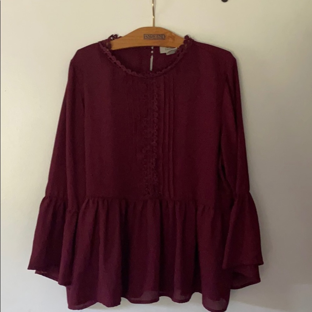 Passport Bell Sleeve Shirt